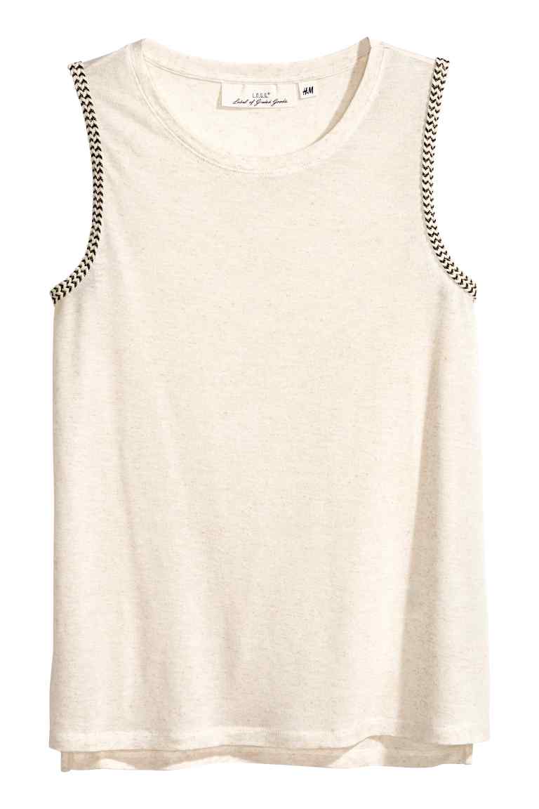 Sleeveless top